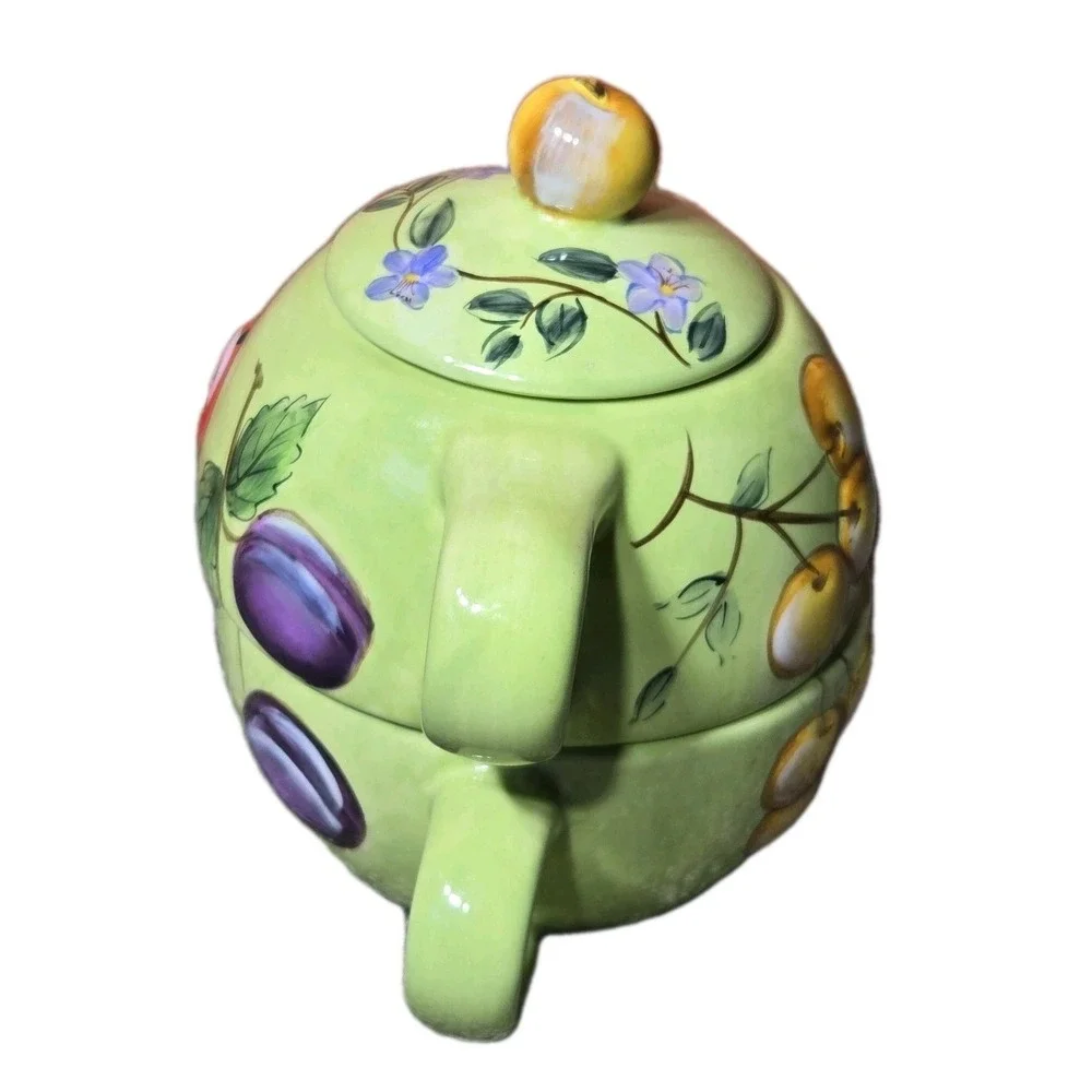Gibson Teapot Teacup Home Fruit N Berries Tea For‎ One Claire Murray Pantryware